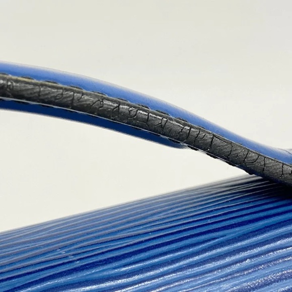 Authentic Louis Vuitton Epi Blue leather Porte documents briefcase unisex - Picture 8 of 12